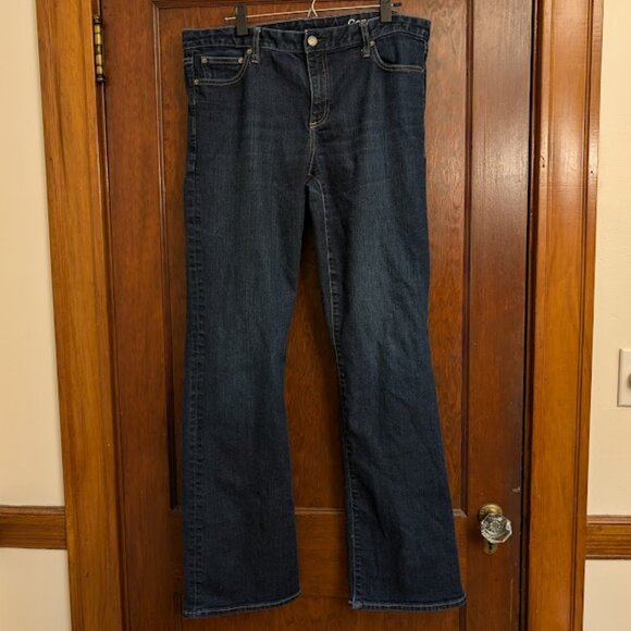 GAP Perfect Boot Jeans in Dark Wash - Picture 1 of 7